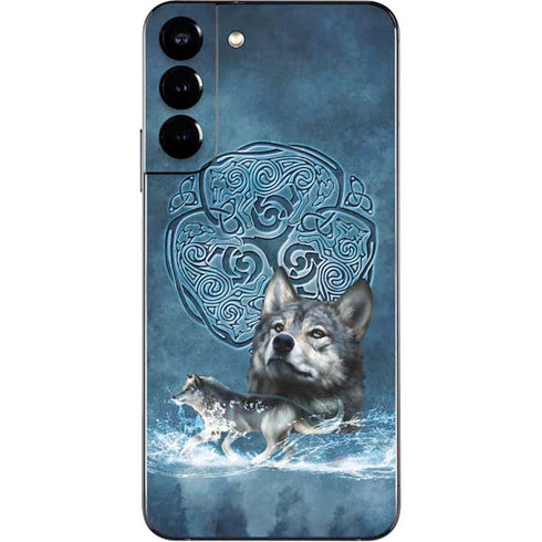 Brigid Ashwood Celtic Wolf Galaxy S22 Plus Skin